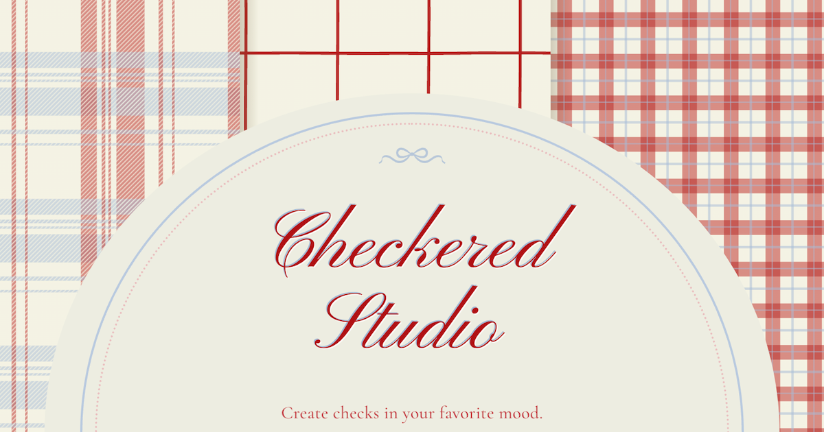 Checkered Studio thumbnail